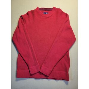 VTG Jantzen Crew Neck Interlock Thermal Sweater Men's Sz XL‎ Red 100% Cotton Dad